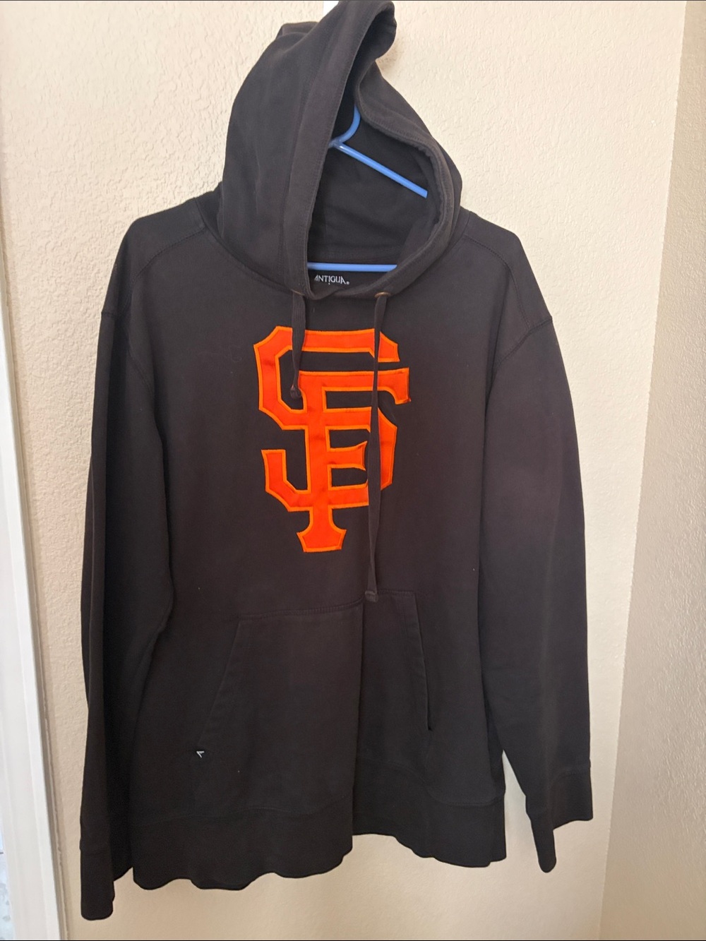 Men's Black Hoodie with SF Logo